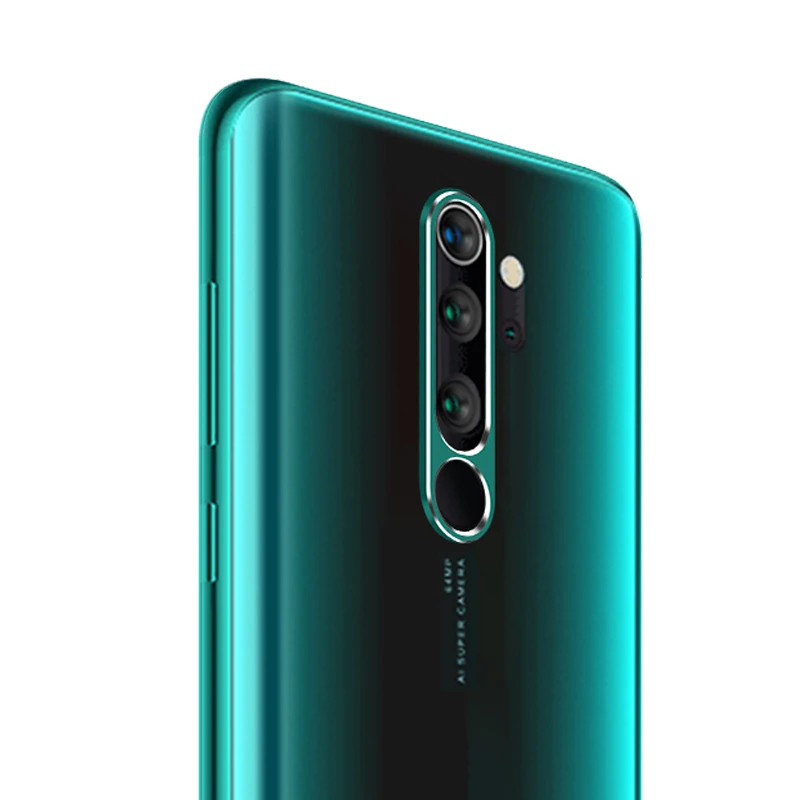 BoeYink 21D металлическое защитное кольцо для Xiaomi Redmi Note 8 Pro Защитная пленка для камеры Xiaomi Redmi Note 8 pro защита экрана - Цвет: Green