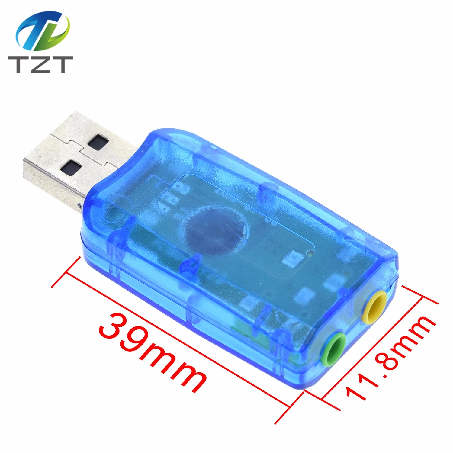 3D Аудио карта USB 1 для микрофона/динамика адаптер объемный звук 7 CH ноутбука чипсет