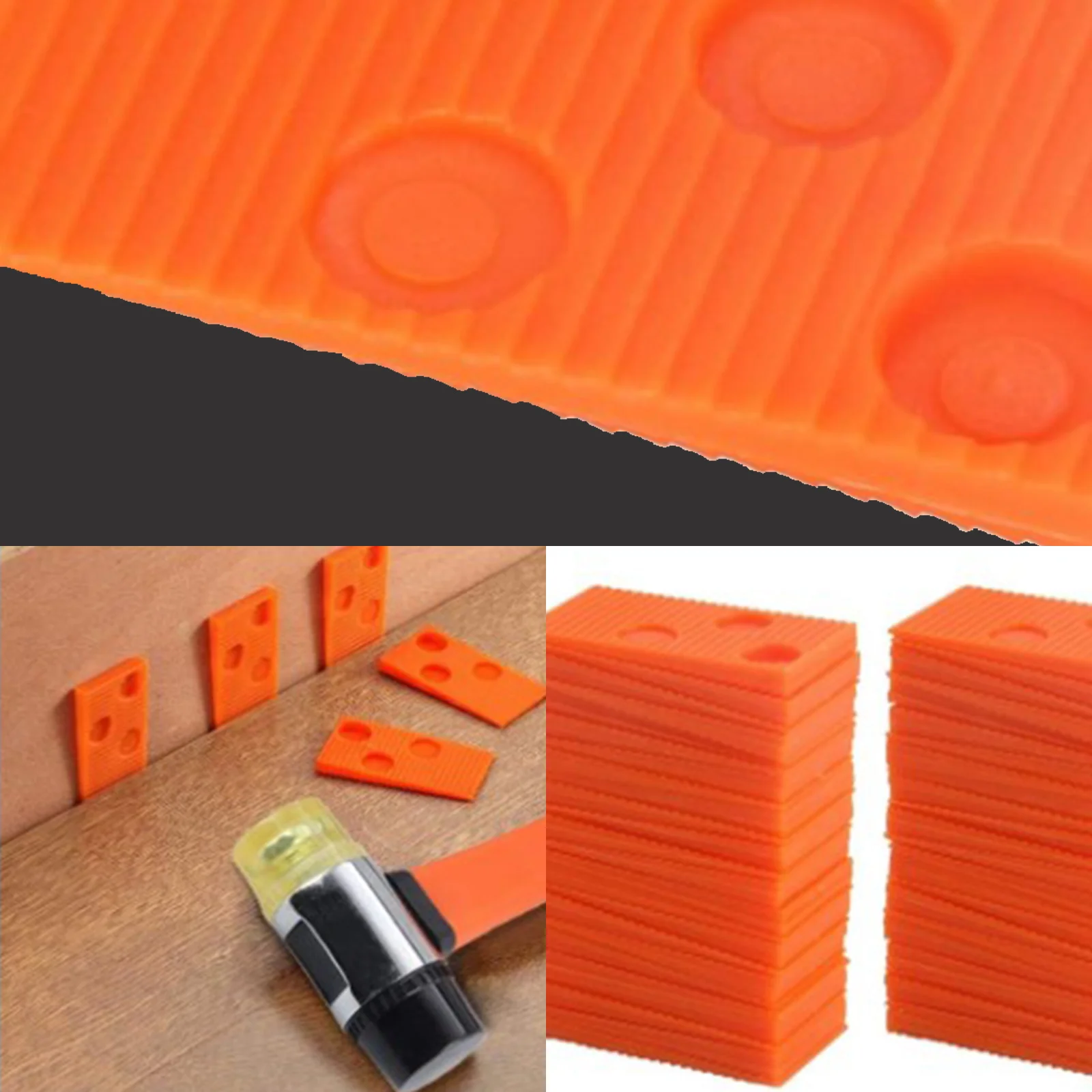 

Laminate Wood Flooring Installation Kit with 40PCS Spacers Tapping Block Pull Bar and Mallet Hand Tool Sets