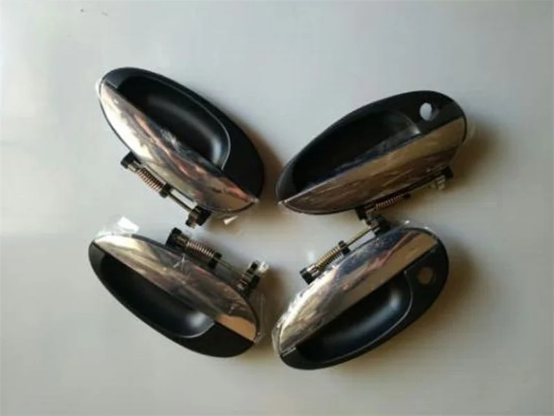 4 шт. новые наружные дверные ручки для Chevy CHEVROLET AVEO/DAEWOO KALOS 2003-2006 96541631, 96541632, 96583052, 96583053