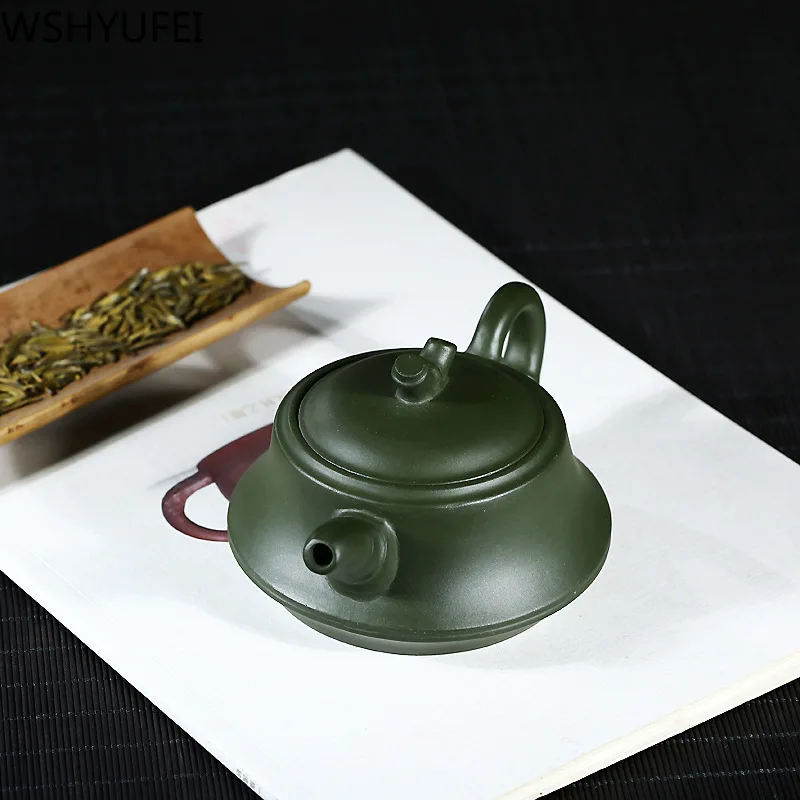 Чайник WSHYUFEI Yixing чайник из фиолетовой глины необработанная руда зеленый грязь