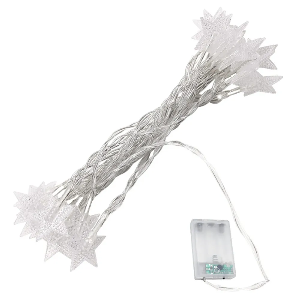 5M 40LED пятиконечная звезда светильник строка Свадебные для рождественской