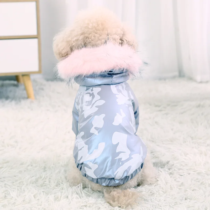

Winter Dog Clothes Warm Pet Dog Clothing Puppy Coat Jacket Chihuahua Poodle Bichon Pug Clothes Small Dog Apparel Outfits Hoody