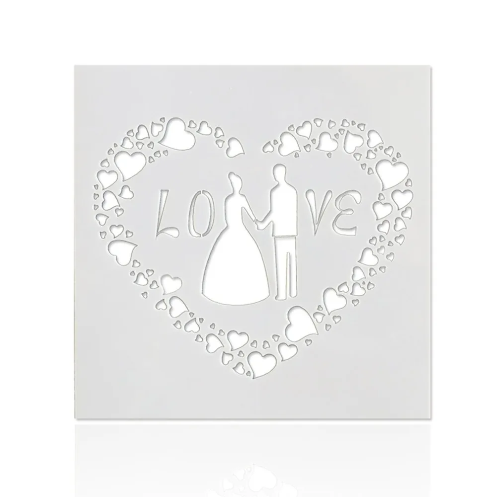 Пластиковые трафареты для торта портативная модель форма на день рождения