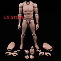 hot sales mx02 a 16 scale male figure body 2 0 nude narrow shoulders body 12 inch flexible doll model us stock