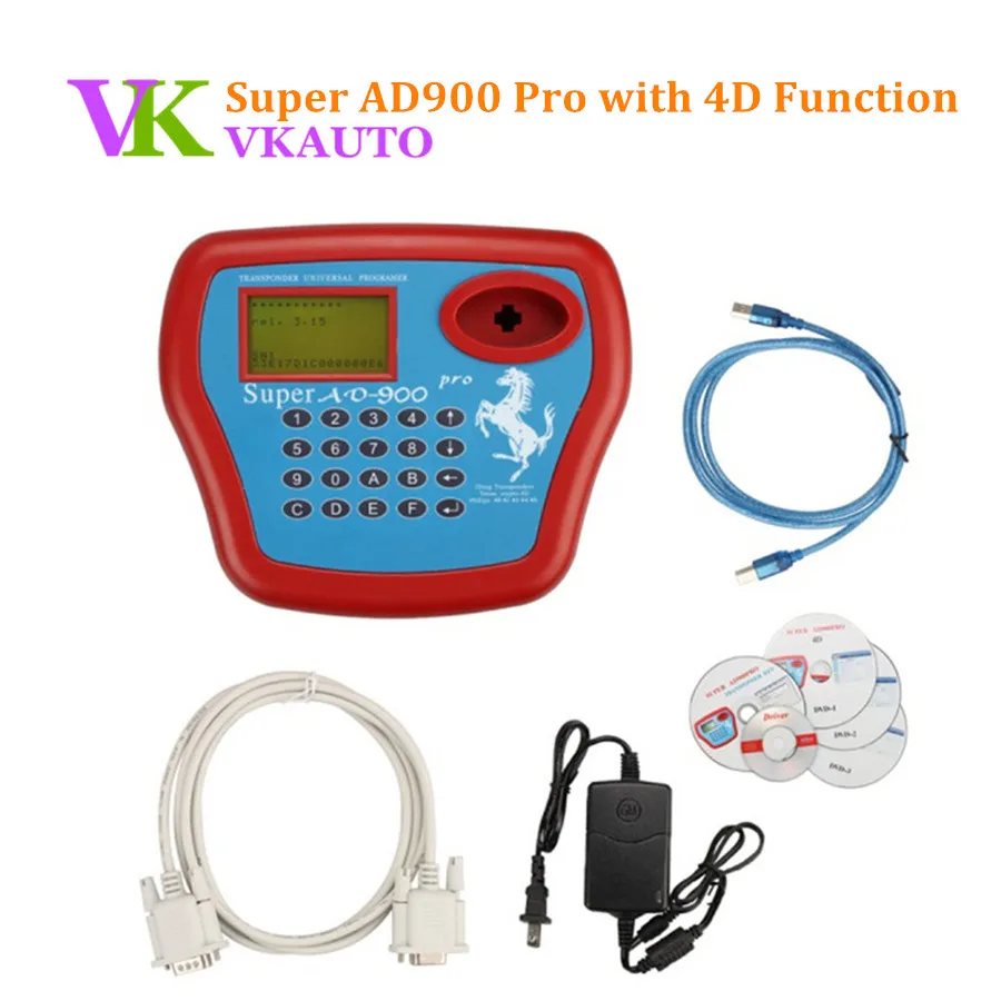 V3.15 Super AD900 Pro Transponder Key Programmer With 4D Function Can Copy Chips and Read 8C 8E Chip Free Shipping | Автомобили и