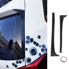 2 шт.компл., наклейка на заднее окно, боковой спойлер, крыло, бампер, крышка, наклейка, подходит для VW Golf 7 MK7 MK7.5 R GTE GTD, автомобильные аксессуары