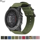 Ремешок для наручных часов Garmin Fenix 6X Pro Fenix 5X Plus 3HR Forerunner 945 нейлоновый браслет быстросъемный ремешок