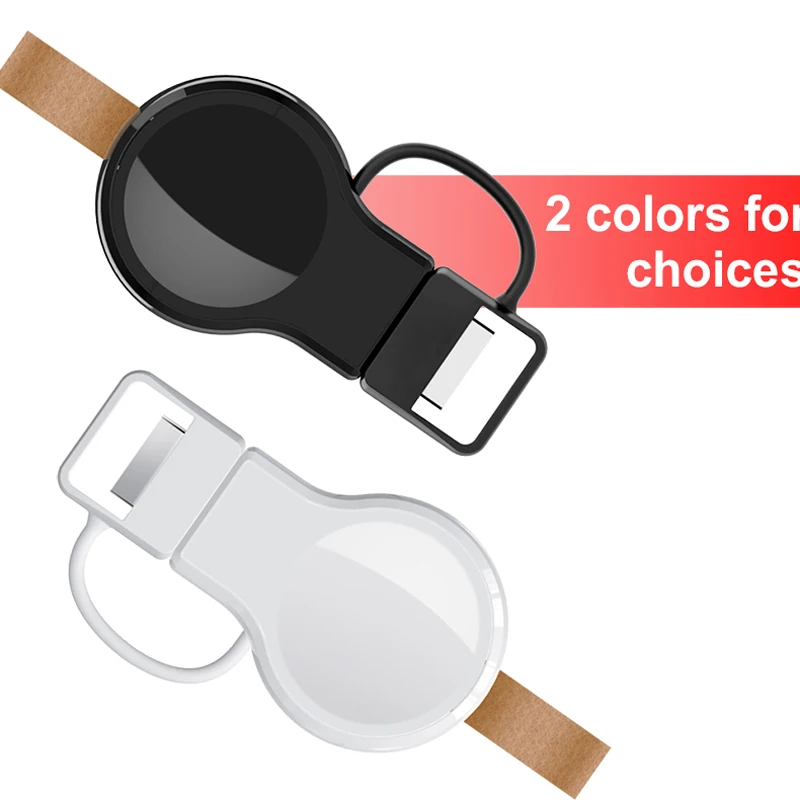 Портативное беспроводное зарядное устройство для Apple Watch Series 6 5 4 3 2 1 USB магнитное i