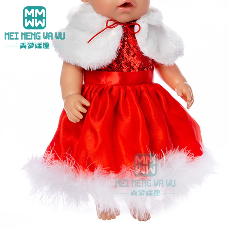 Подходит для 45 см американская кукла одежда аксессуары модные рождественские