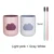 Light pink   greyish white  send 2 toothbrushes
