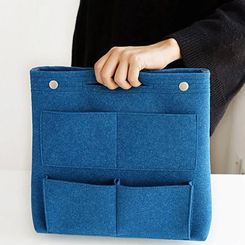 Модная сумка в сумке фетровая Повседневная дорожная с несколькими карманами