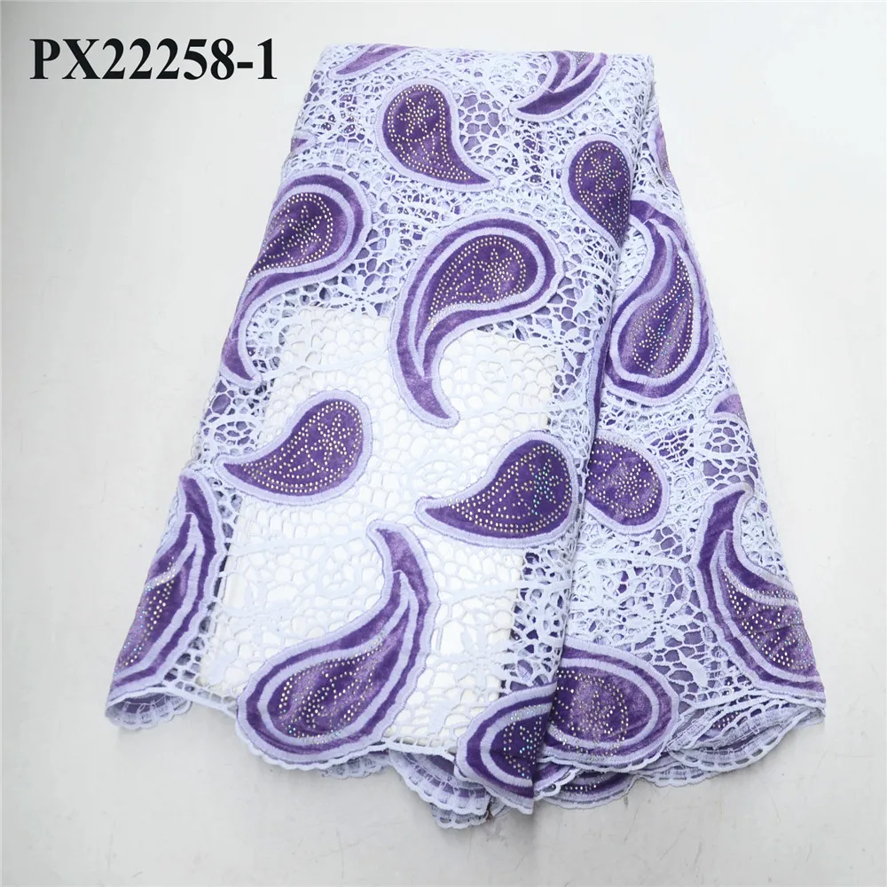 Очень милая африканская гипюровая кружевная ткань швейцарская вуаль кружева