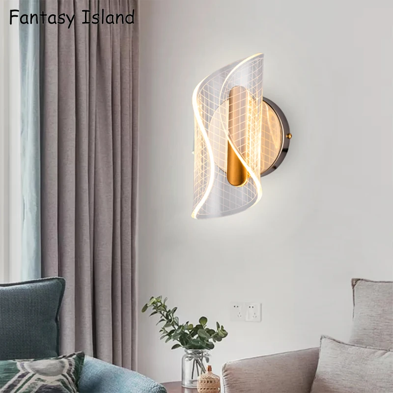 Золотая Светодиодная лампа для Гостиная украшения светодиодные лампы дома Декор