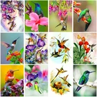 Алмазная 5d картина сделай сам, вышивка с колибри, полная вышивка, мозаика из страз, домашний декор, вышивка крестиком