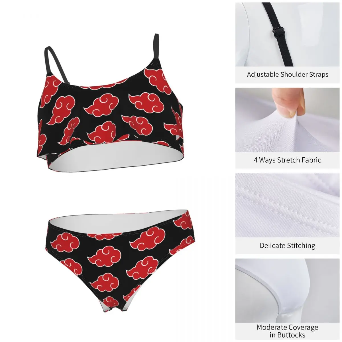 

Japanese Anime sexy Children's Japan Anime Akatsuki Beach wear Baby Unique swimsuit
