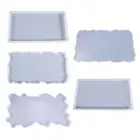 Кристалл эпоксидная смола, форма фрукты тарелка литье силиконовая форма ручной работы DIY лоток для ремесел инструменты для изготовления X4YA