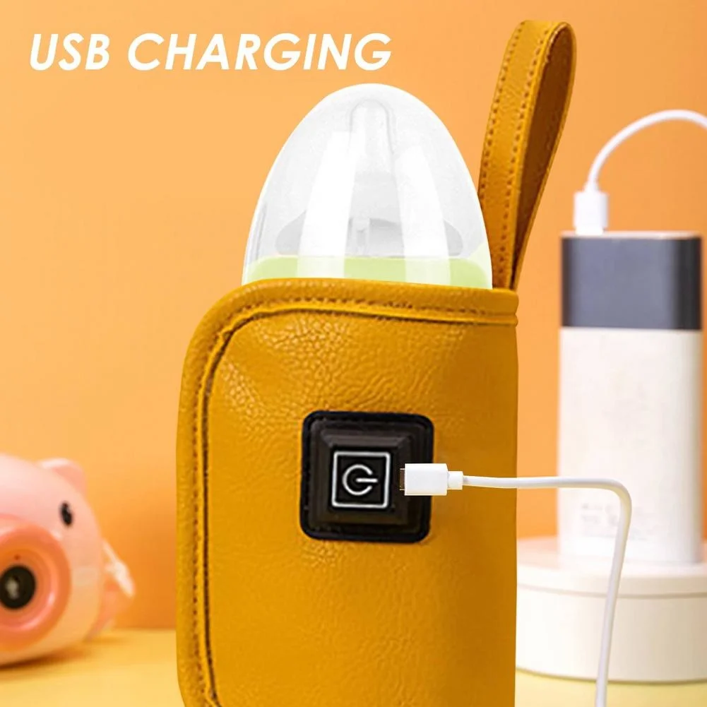 Портативная детская бутылочка подогреватель USB регулируемый молока бутылочек
