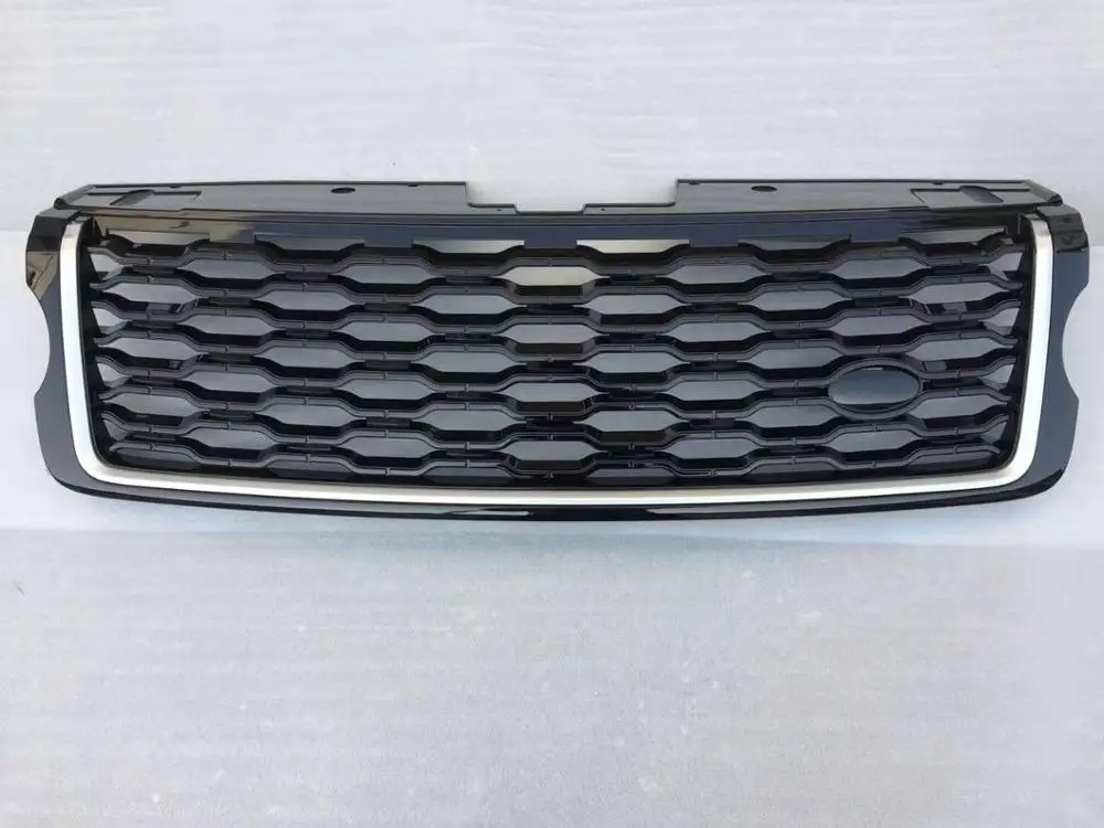 Black Silver 2 Подходит для Land Rover Range Rover 2013 передняя решетка - Цвет: Black Silver 2
