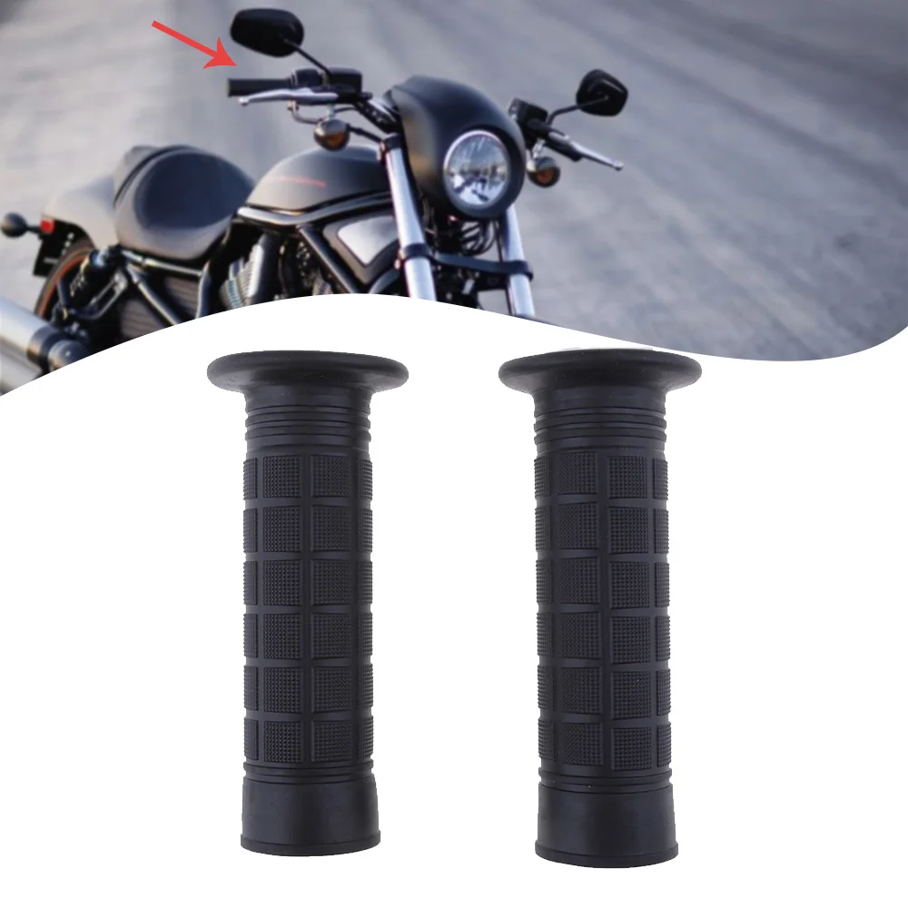 

2pcs Motorcycle Handlebar Grips Cover Nonslip Handlebar Grips Throttle Handle Grip For ATV Quad motorcycles 7/8' 22mm Handlebar