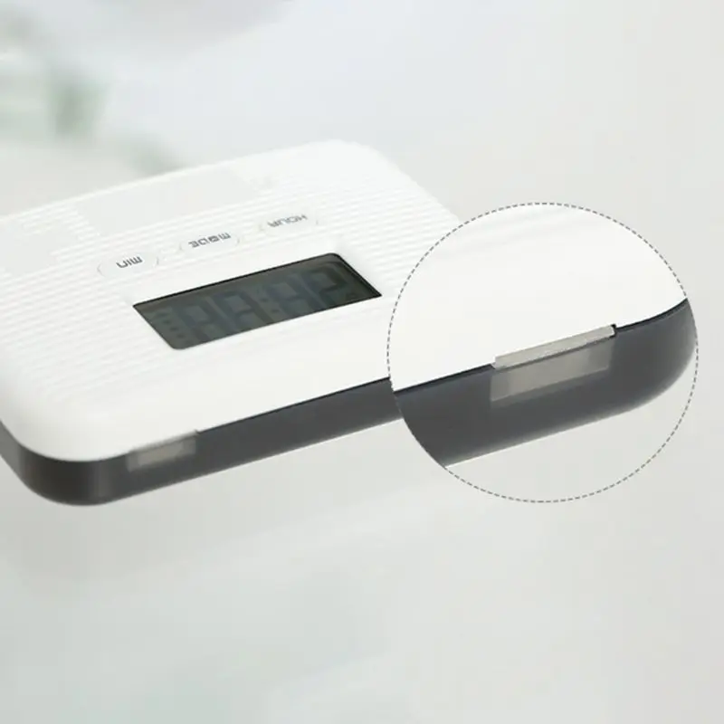 

6/4 Grids Dusproof Mini Pill Box Reminder Drug Alarm Electronic Timer Organizer