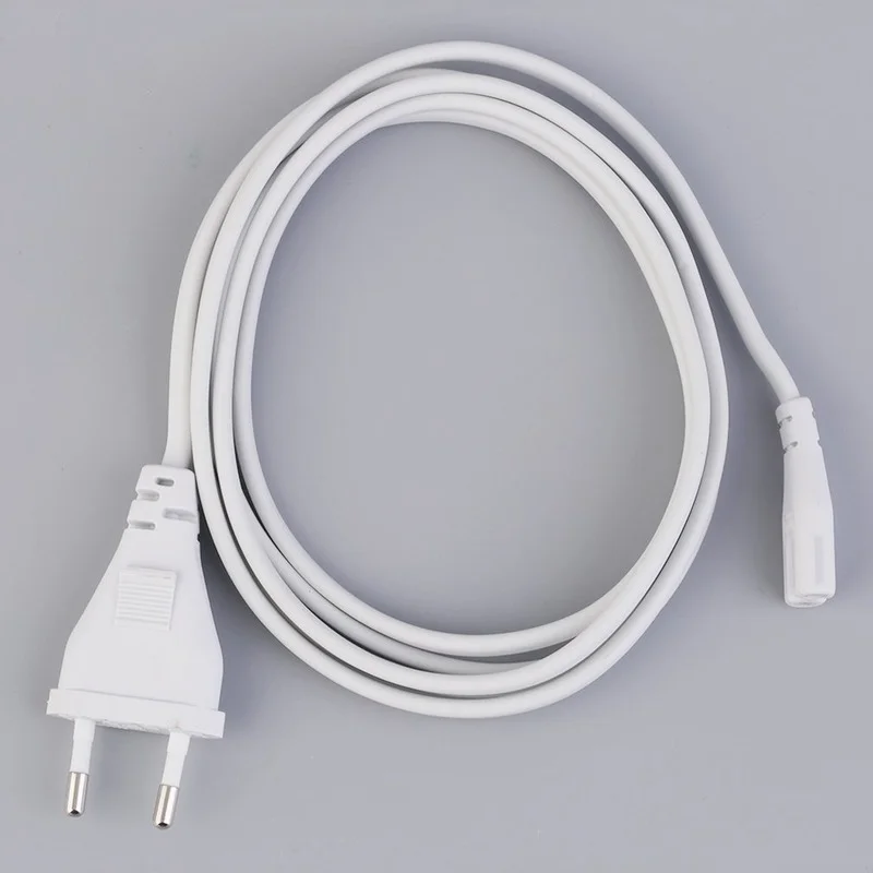 

1.5 M hot sale 1Pcs Volex EU European 2-Prong Port AC Power Cord Cable For Mini Router for apple TV PS2 PS3 Power Cable