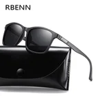 Мужские солнцезащитные очки для вождения RBENN, брендовые дизайнерские поляризационные солнцезащитные очки в оправе из TR90, очки ночного видения UV400 С Подарочной упаковкой, 2020