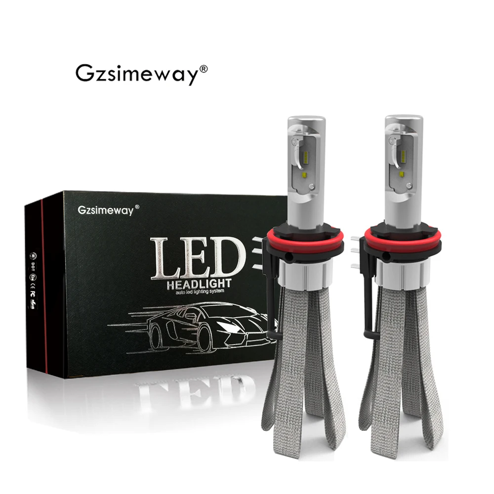 2 шт. автомобисветильник светодиодные лампы H7 H15 H4 6000 К|Передние LED-фары для авто| |