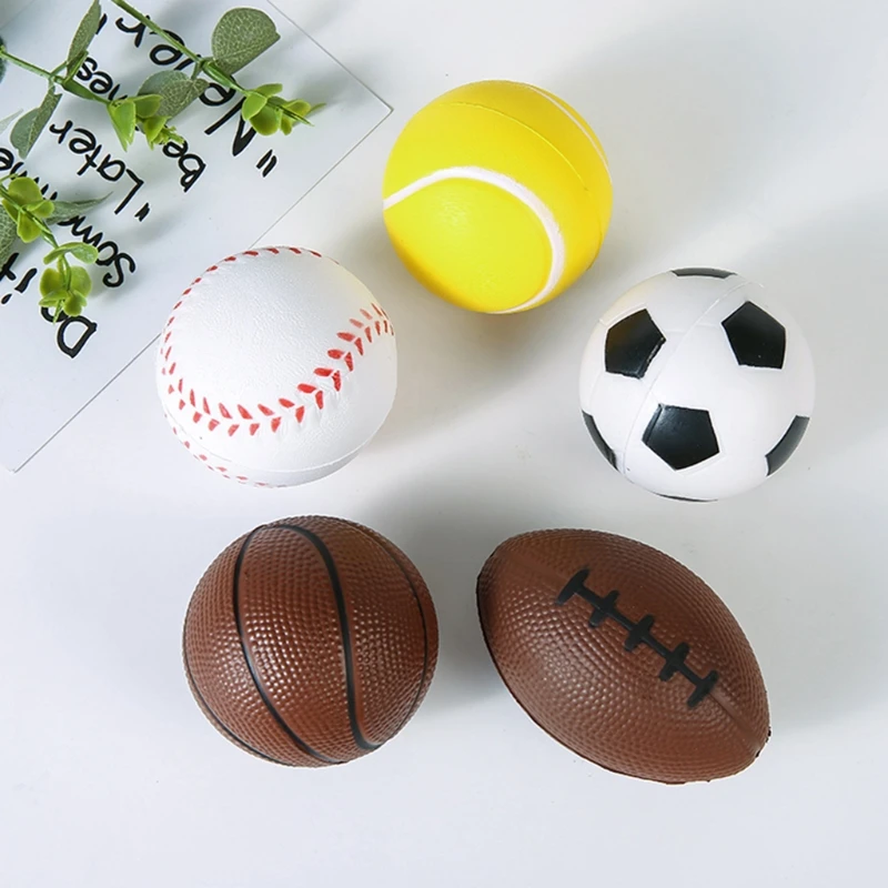 

Mini Soft Football Squishy Slow Rising Decompression Stress Relieving Toys Gifts