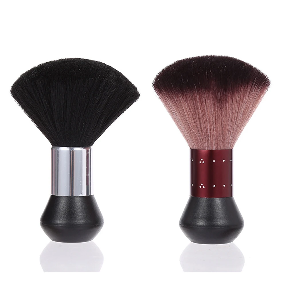 Щетка для волос мягкая щетка для лица и шеи Парикмахерская с пластиковой ручкой парикмахерские инструменты для стрижки волос