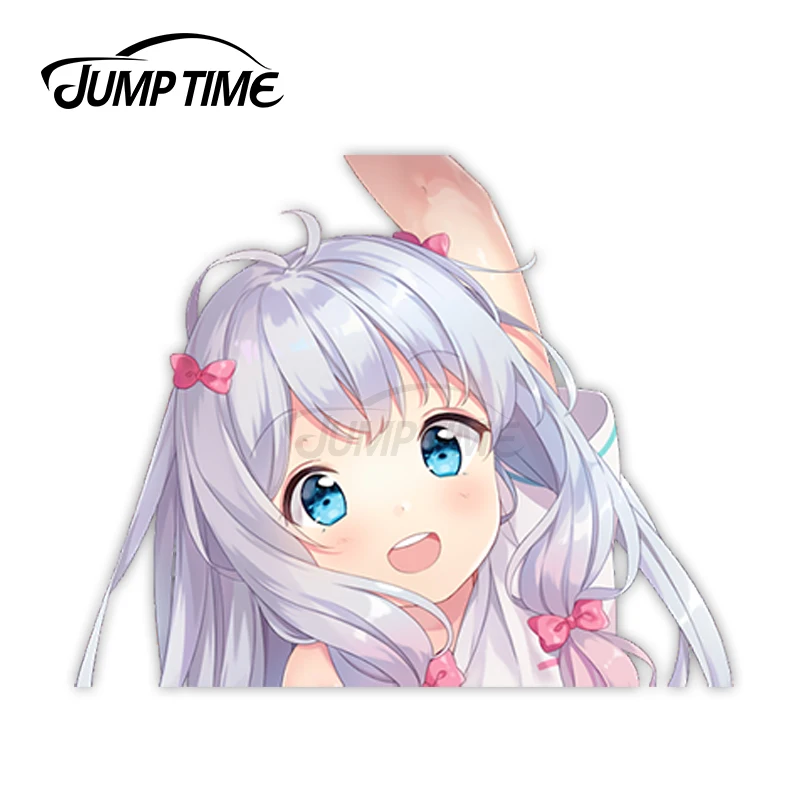 Виниловая наклейка с изображением персонажа аниме «время прыжков»