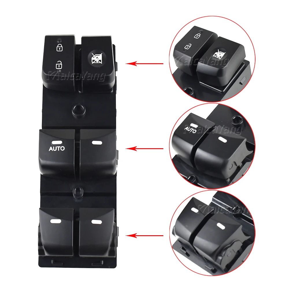 

Новый 2 цвета выключатель питания для Hyundai 2012-2016 Elantra Lang Move 93570-4V000 935704V000