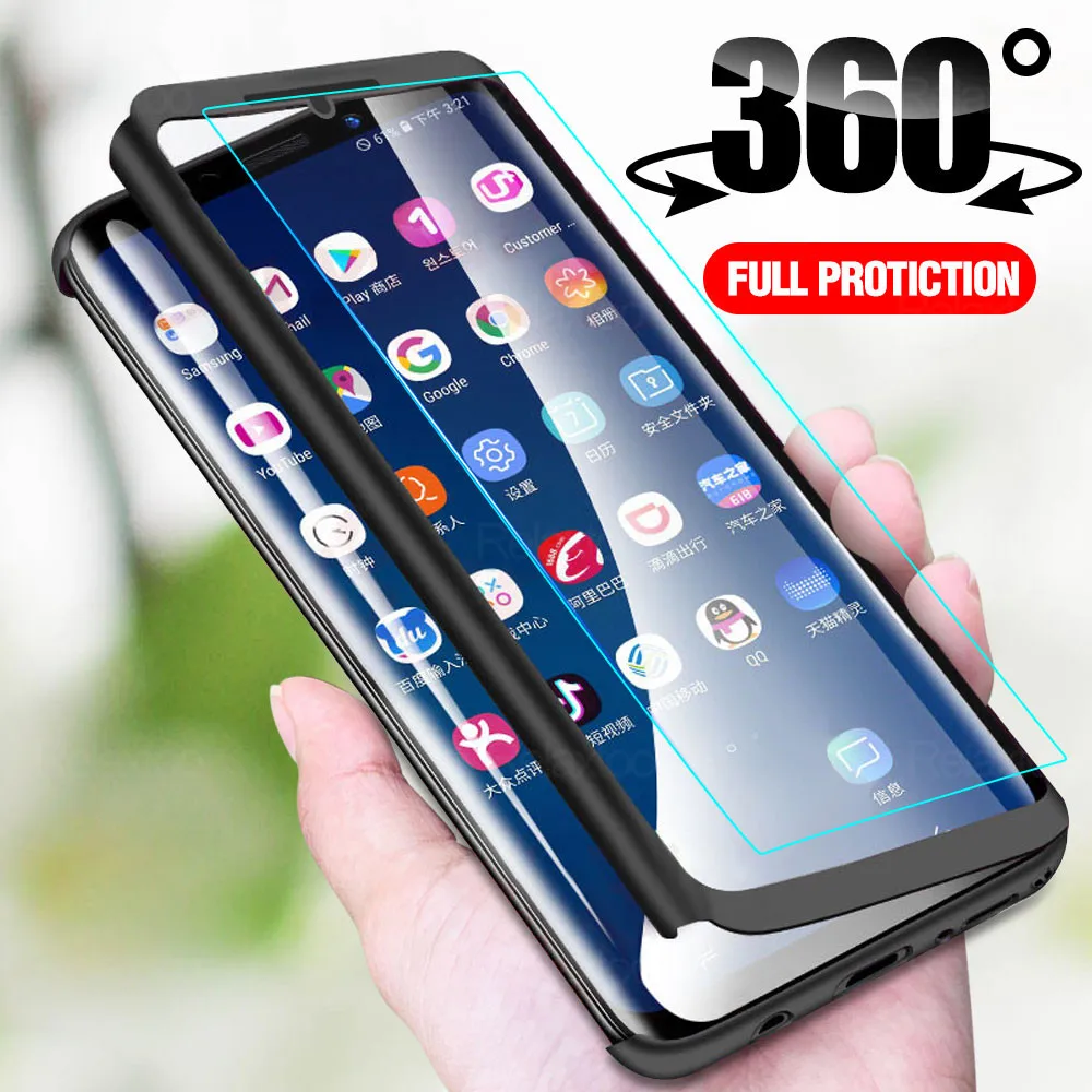 360 Toàn Thân Bảo Vệ Trên Cho Huawei P30 P30lite P40 Lite E P40lite 5G Kính Cường Lực Bảo Vệ Màn Hình lật Bao Bọc Điện Thoại Huawei dustproof case