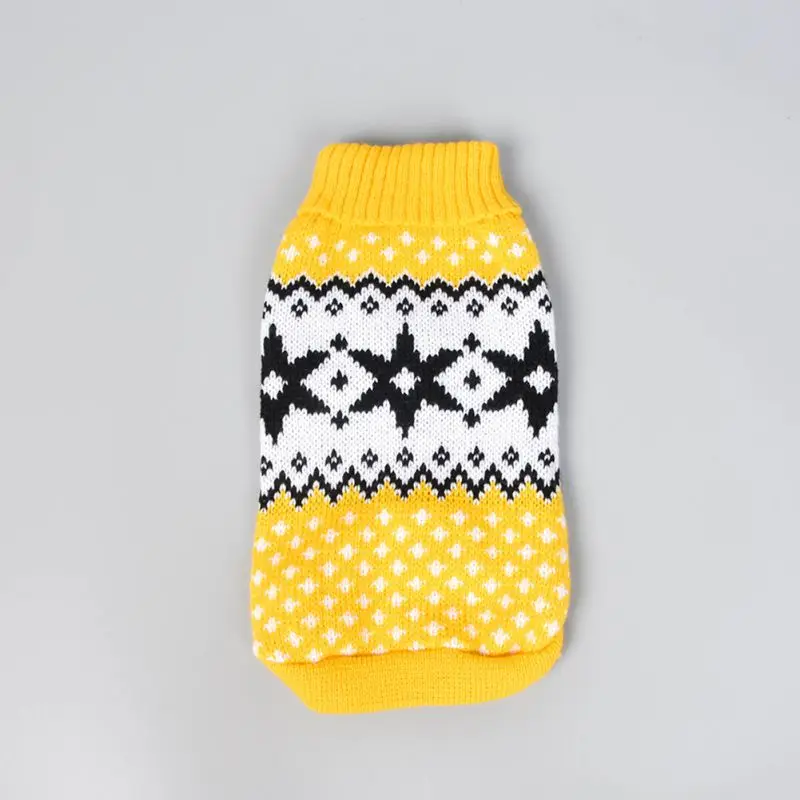 Одежда для домашних животных свитер собак хлопковая одежда щенков зимняя теплая