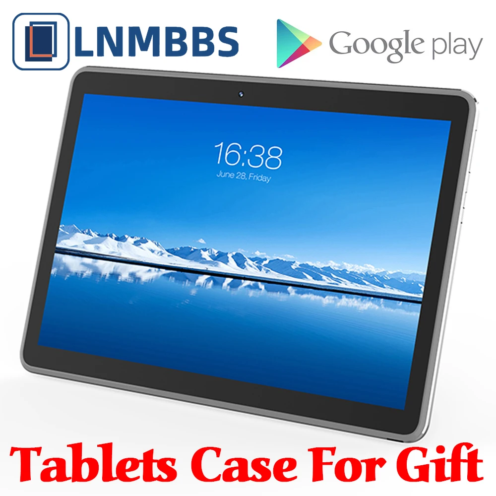 Планшет LNMBBS W109, 10,1 дюймов, 3G/4G, фаблет, планшеты, 4 Гб+ 64 ГБ, 1920*1200, Android 9,0, WiFi, Bluetooth, gps, камеры, sim-карты, планшетный ПК