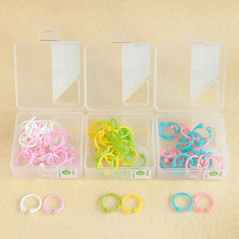 8-30 шт. разноцветные пластиковые кольца для книг | Канцтовары офиса и дома