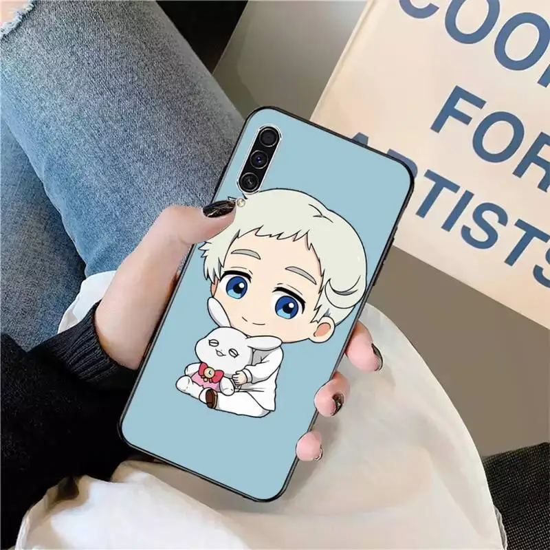 

The Promised Neverland anime fashion Phone Case For Samsung galaxy S 9 10 20 A 10 21 30 31 40 50 51 71 s note 20 j 4 2018 plus
