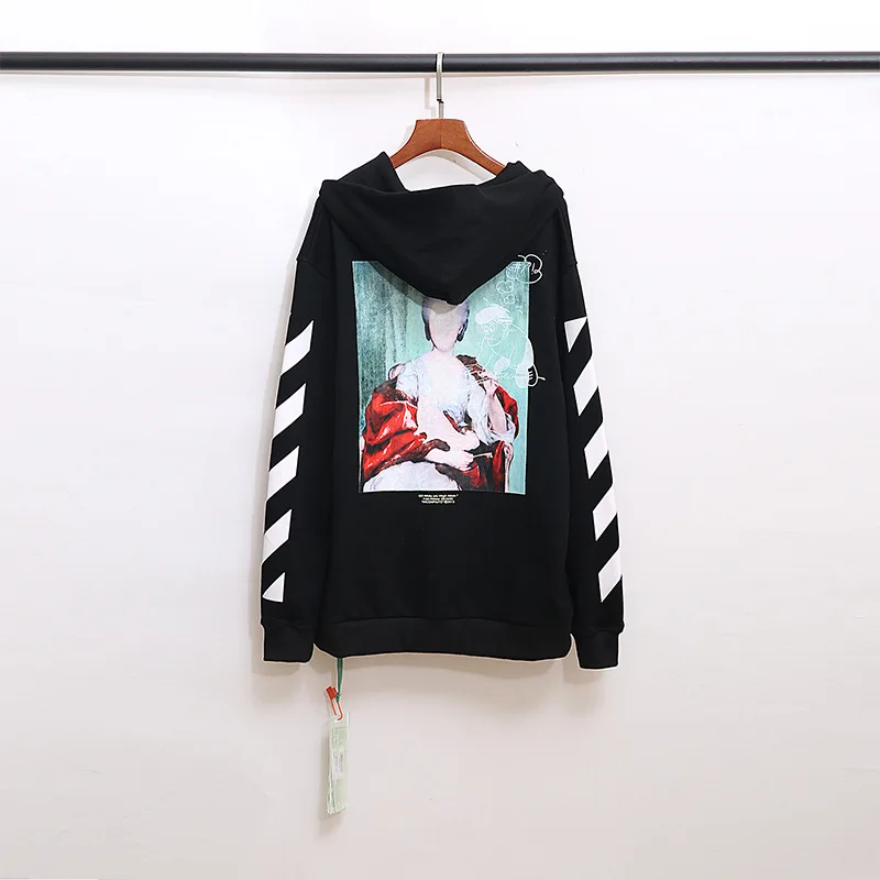 

High quality off unfinished Duke zipper couple casual Hoodie