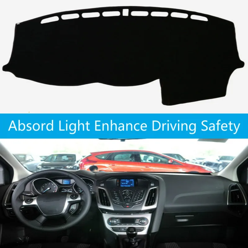 

Чехол для приборной панели автомобиля Ford Focus 3 MK3 2012 2013 2014 2016 2015 2017 2018