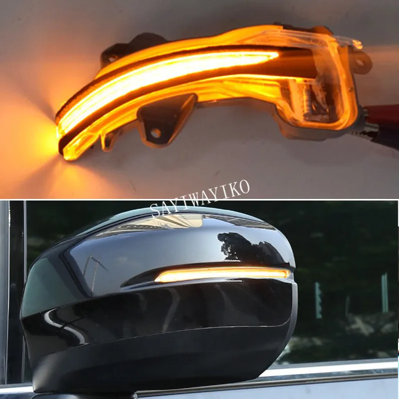 2 шт. Динамический светодиодный светильник указателя поворота для Honda Fit Jazz City HR-V
