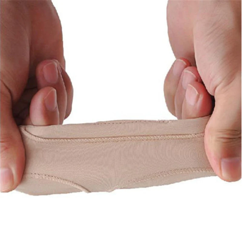 Одна пара тканевых гелевых подушечек для ухода за ногами противоскользящие