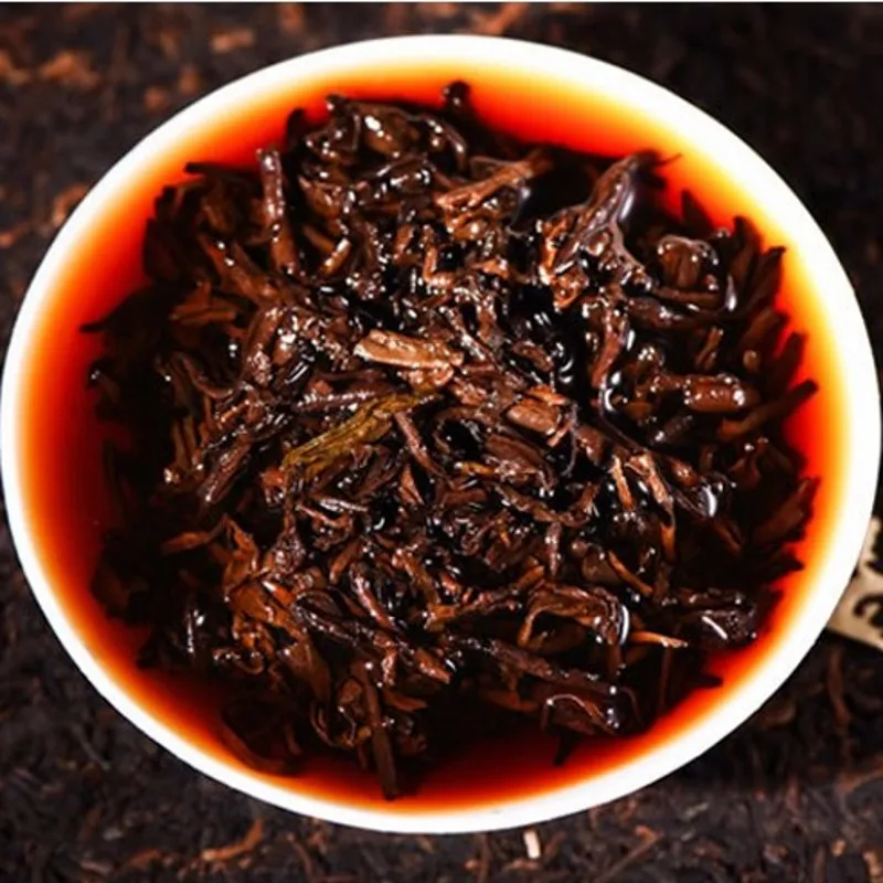 Китайский Юньнань старый созревший китайский чай забота о здоровье пуэр кирпич