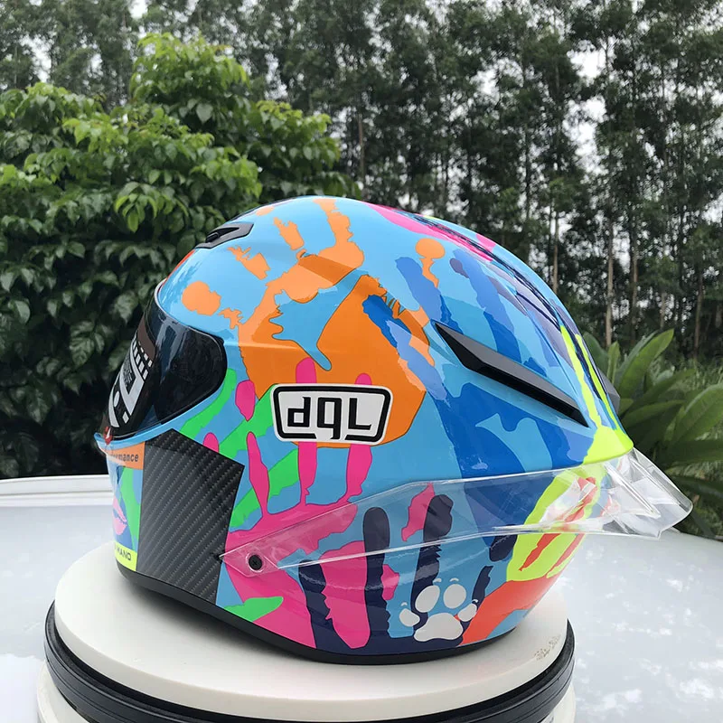 Шлем для мотокросса с полным лицом capacete da motocicleta шлем верховой езды cascos gpr спойлер