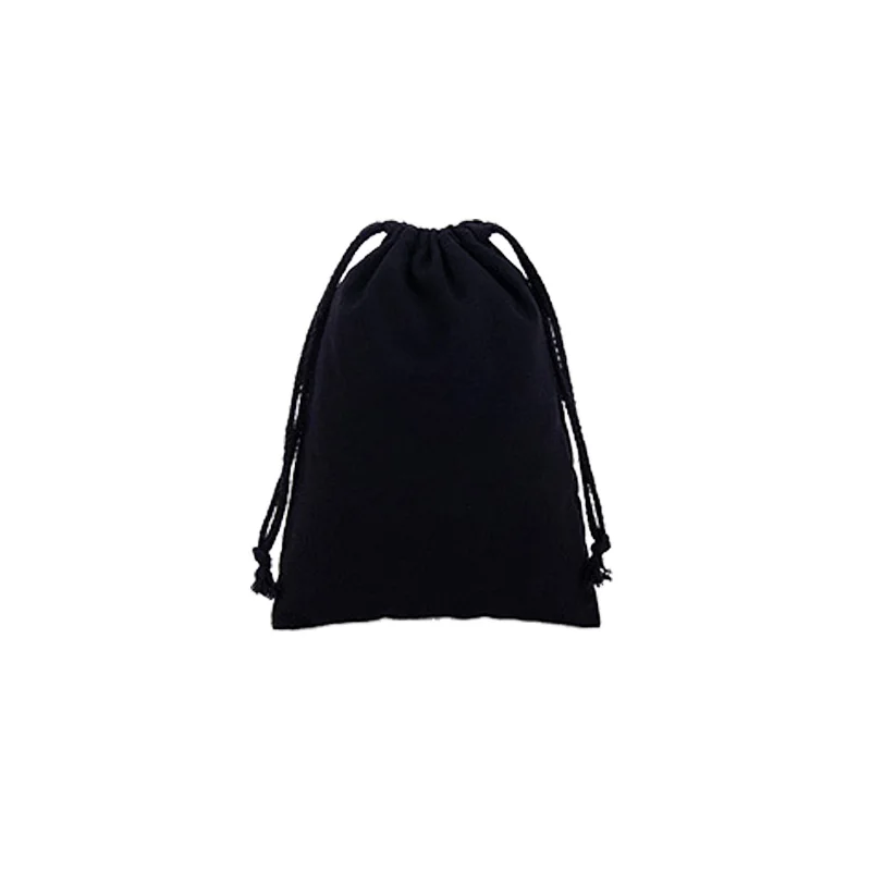 

2020 New Custom Drawstring Bag Casual Simple Cotton Shopping Canvas Pack Fashion Personalized Print Logo Storage Pouch SKD3010