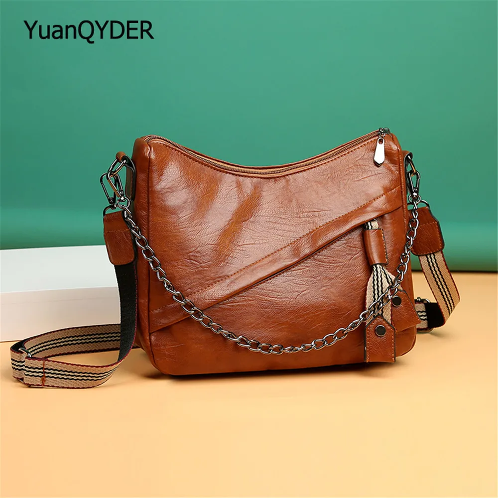 

New 2021 Women's Leather Handbags Women Luxury Brand Casual Tote Bags Handbags High Quality Ladies Shoulder Bag Bolsos De Mujer