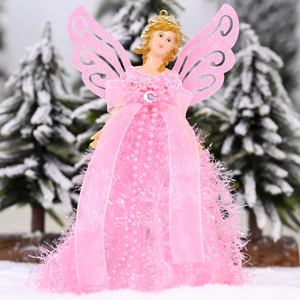 Орнамент с рождественской елкой домашний декор для праздника милый мини