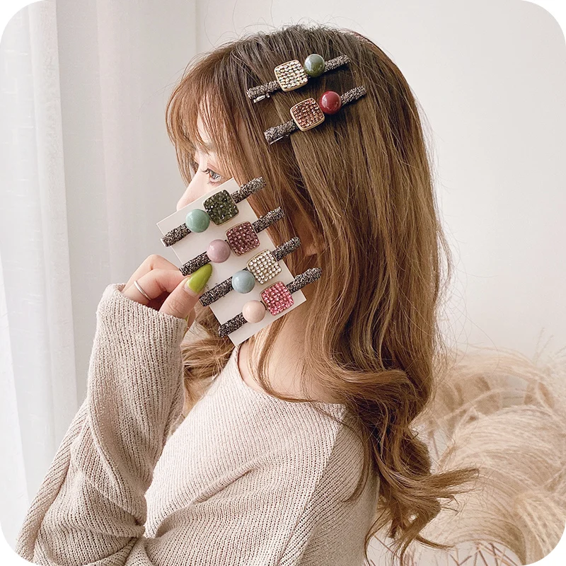 Интернет агентов влияния заколки пряжки для волос зажим Южная Корея краевой