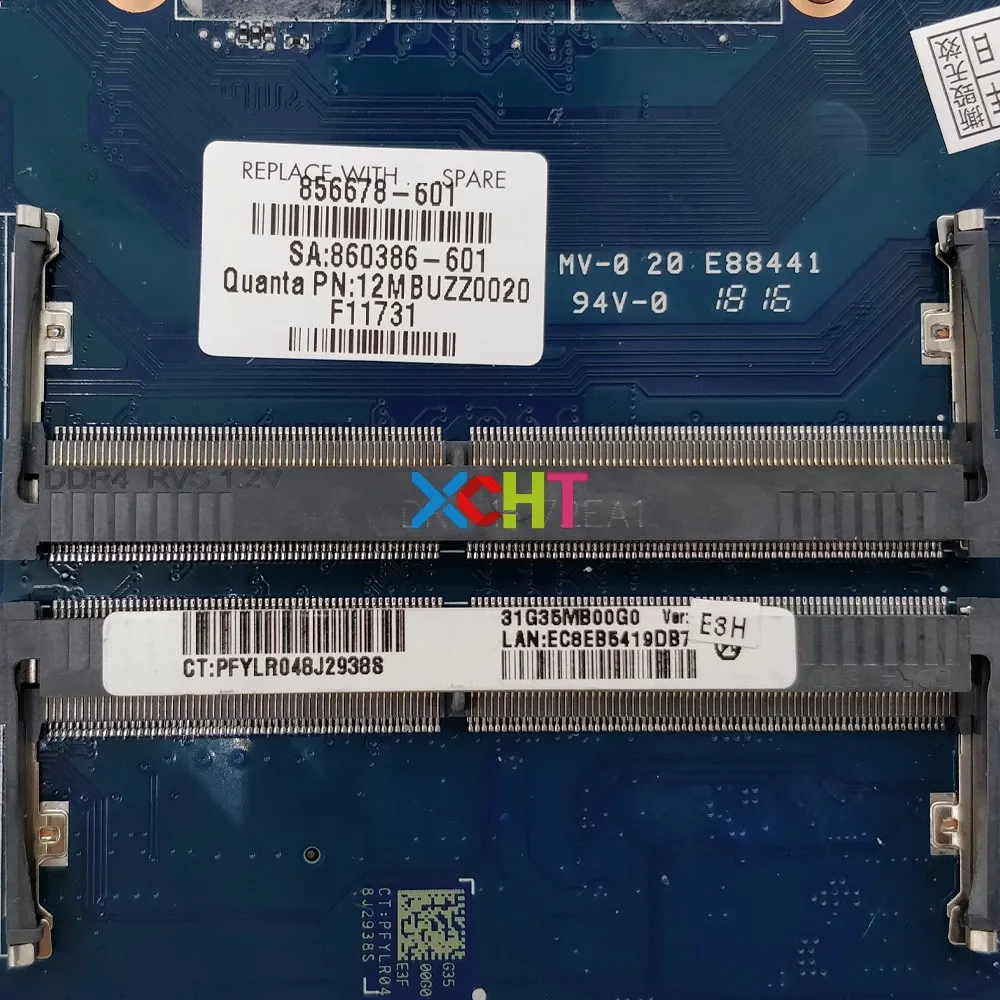 856678-601 856678-001 960 M/4 GB w i7-6700HQ cpu DAG35AMB8E0 для ноутбука hp 15-bc 15-AX Series 15T-BC000 15T-AX000 Материнская плата ПК