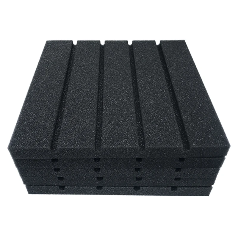 

Quality 6pcs Recording Studio Soundproofing Acoustic Panels Foam Thick Sponge Light Weight Absorption Acoustic