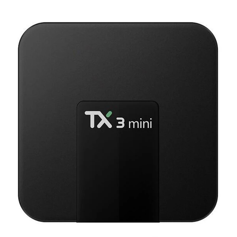 ТВ приставка TX3 Mini Android 7 1 Smart TV H2.65 IP 4K телеприставка Box Media Player Amlogic S905W 2 Гб 16 Tanix